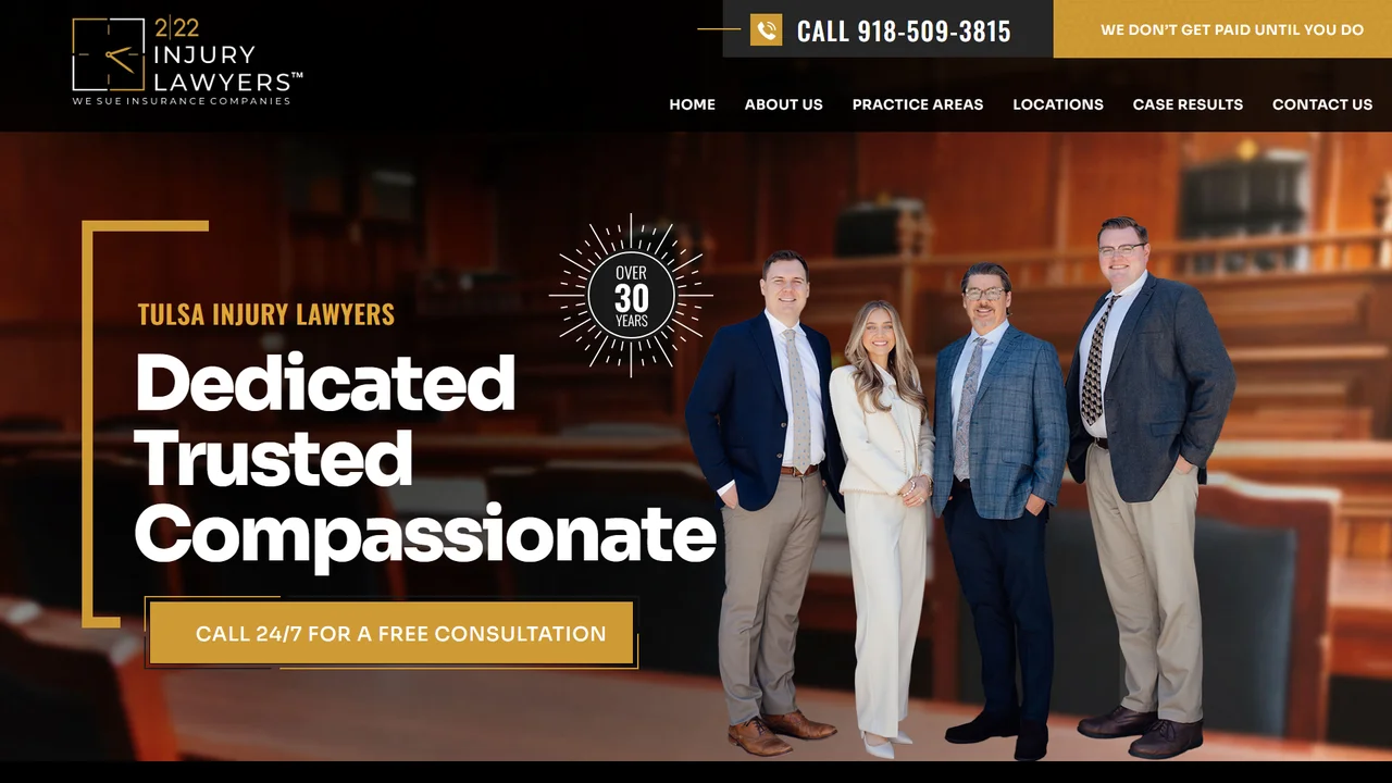 222 Injury Lawyers - Tulsa, OK office in Tulsa, Oklahoma