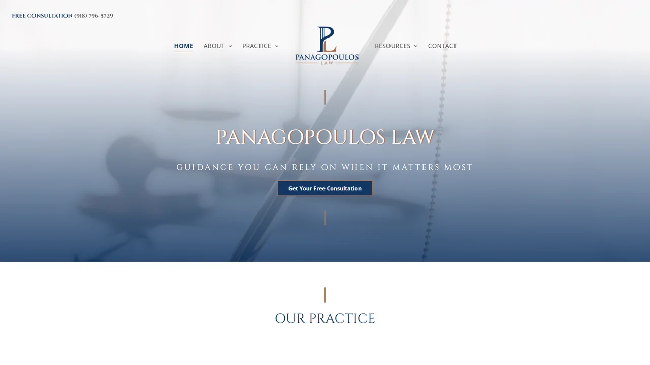 Panagopoulos Law PLLC - Tulsa, OK office in Tulsa, Oklahoma