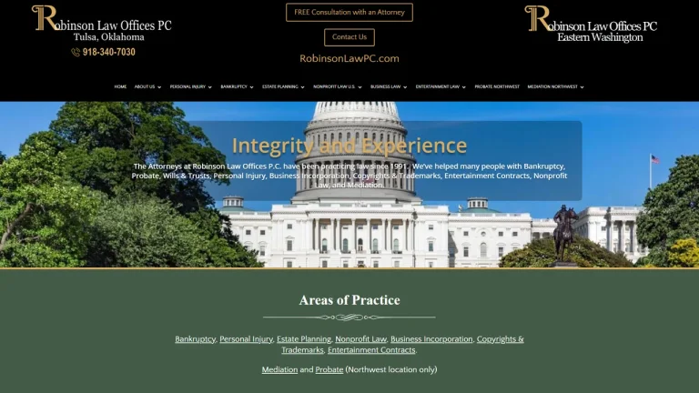 Robinson Law Offices PC - Tulsa, OK - Attorney in Tulsa