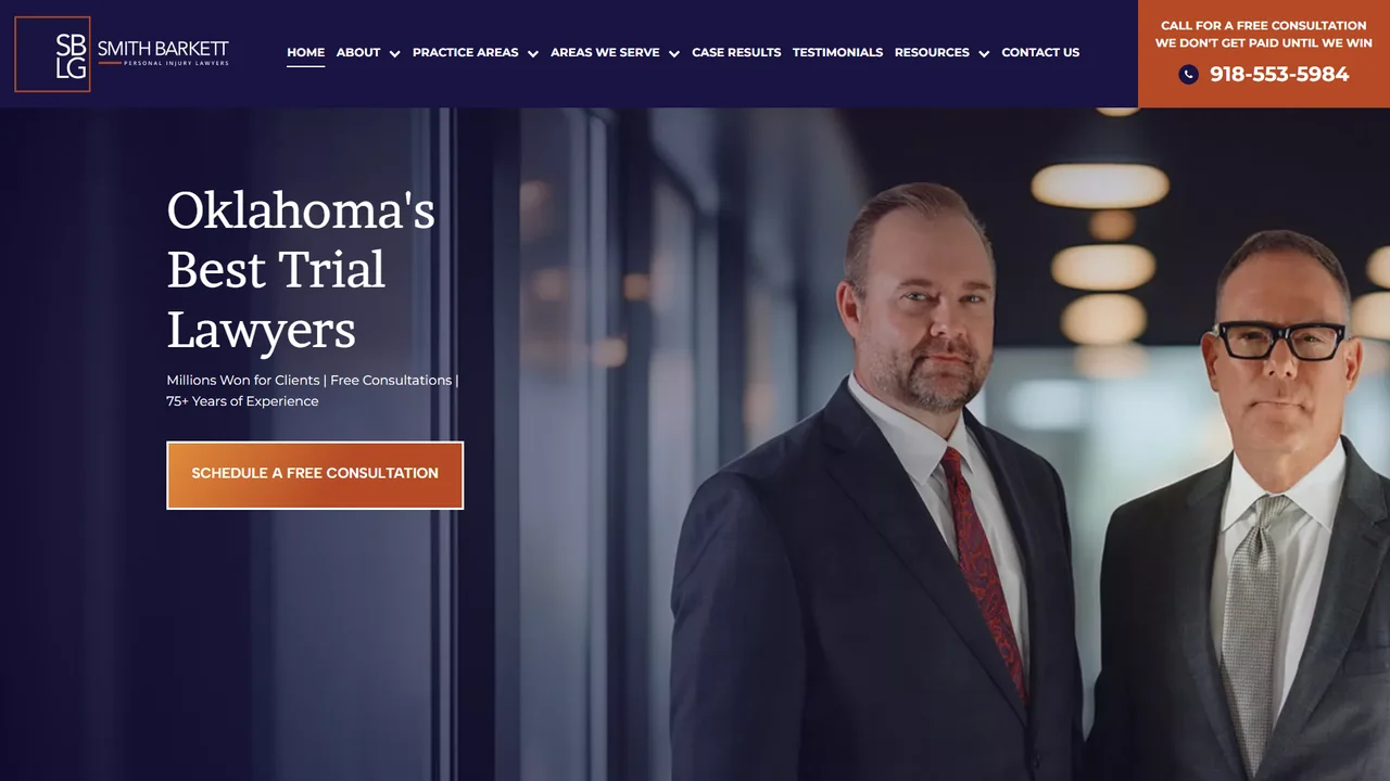 Smith Barkett Personal Injury Lawyers - Tulsa, OK office in Tulsa, Oklahoma