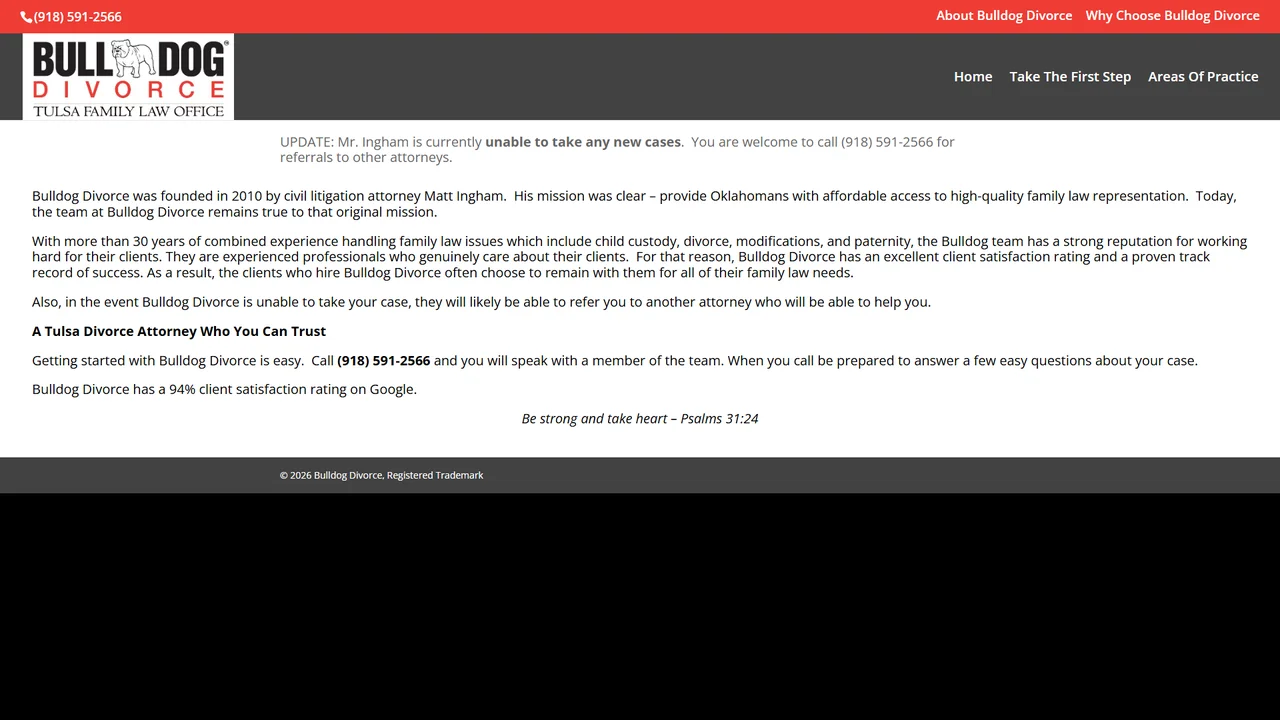 Bulldog Divorce - Tulsa, OK office in Tulsa, Oklahoma