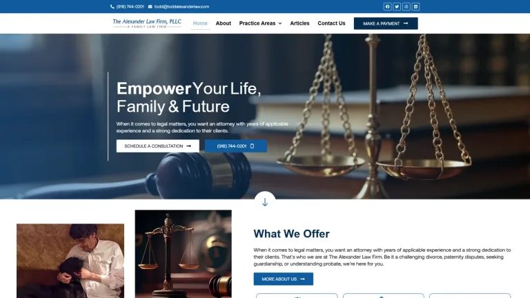 The Alexander Law Firm - Tulsa, OK - Attorney in Tulsa