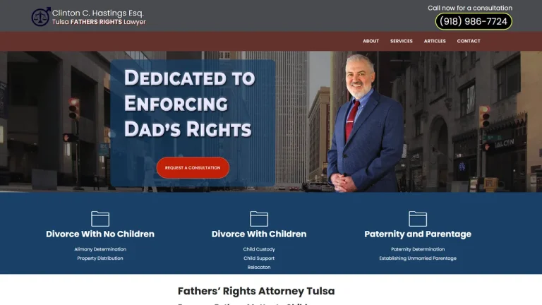 Tulsa FATHERS RIGHTS Lawyer - Tulsa, OK - Attorney in Tulsa