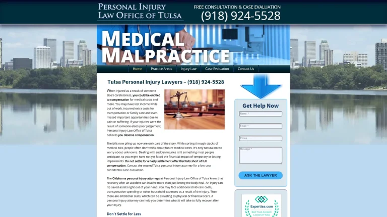 Personal Injury Law Office of Tulsa - Tulsa, OK - Attorney in Tulsa