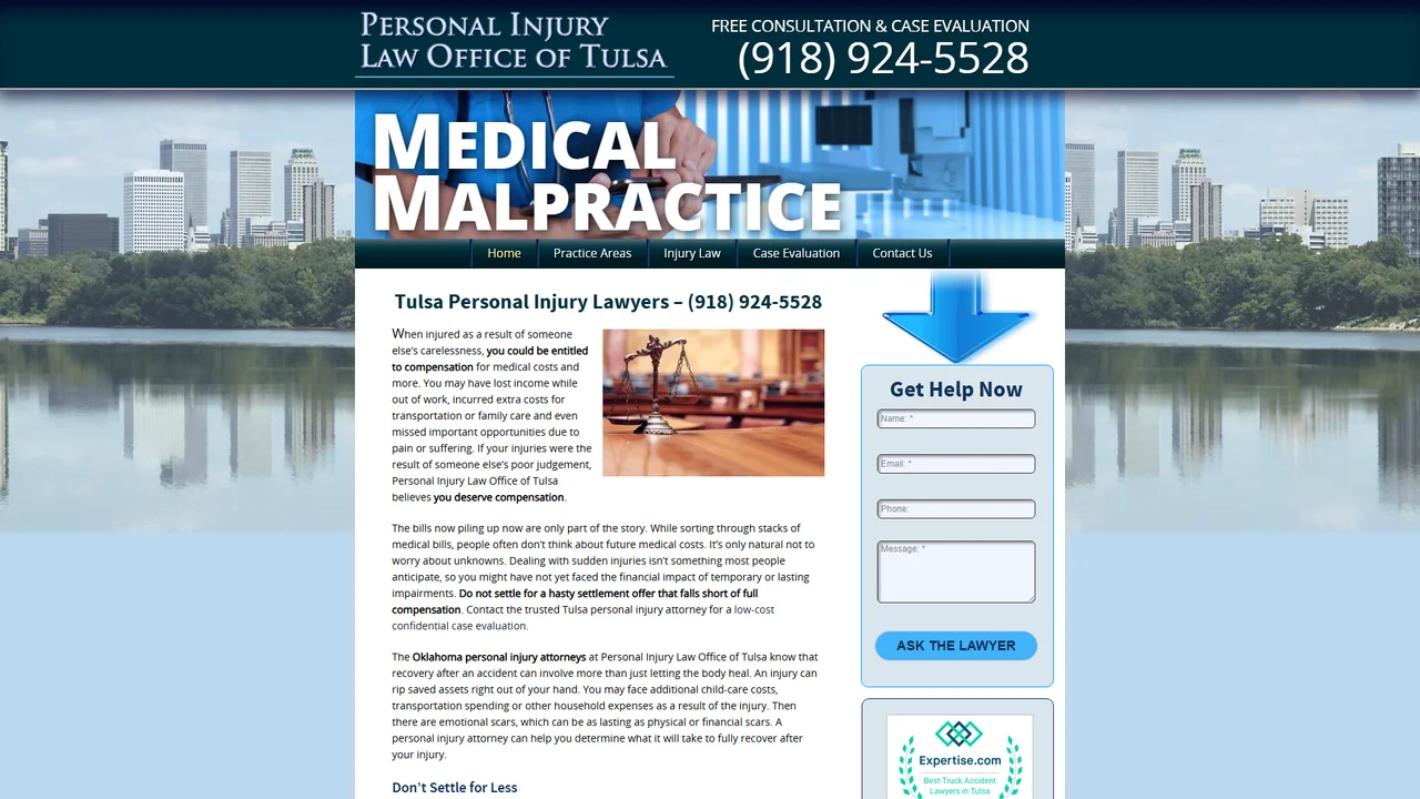 Personal Injury Law Office of Tulsa - Tulsa, OK office in Tulsa, Oklahoma