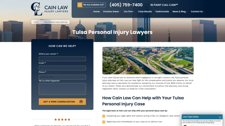 Cain Law - Tulsa, OK - Attorney in Tulsa