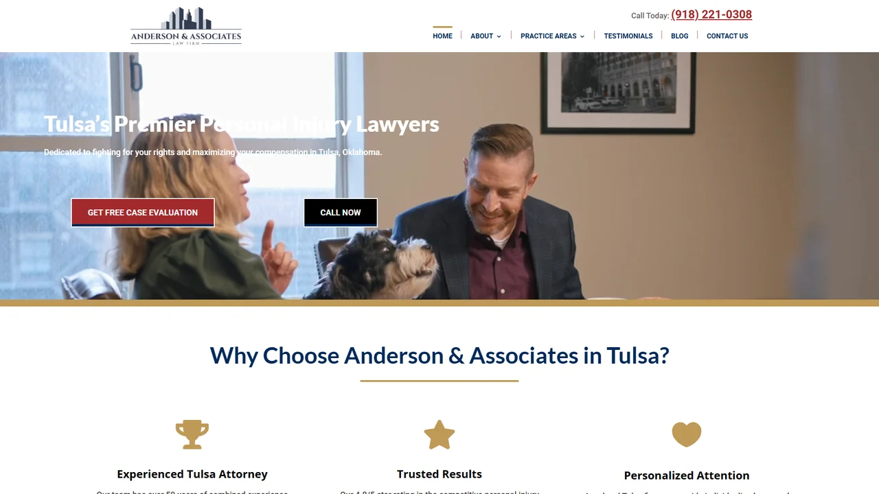 Anderson & Associates Law Firm PLLC - Tulsa, OK office in Tulsa, Oklahoma