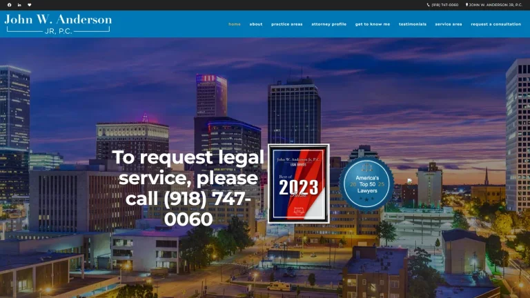 John W. Anderson Jr, P.C. - Tulsa, OK - Attorney in Tulsa