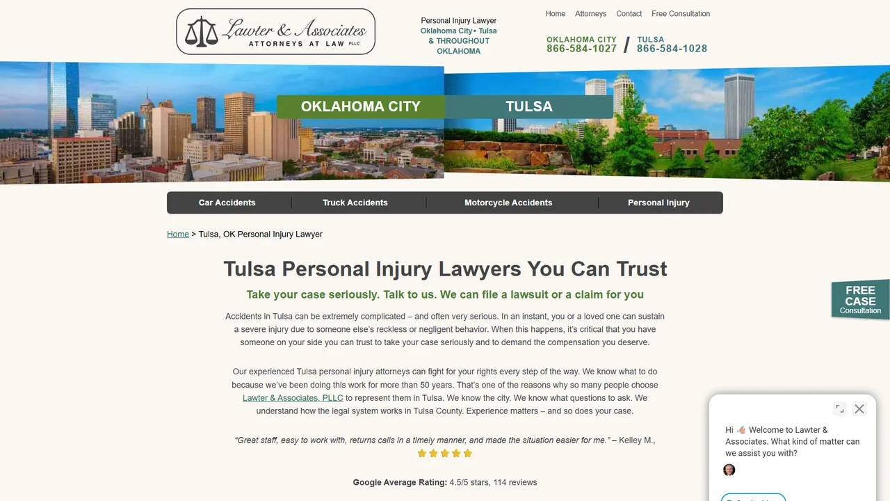 Lawter & Associates, PLLC - Tulsa, OK office in Tulsa, Oklahoma