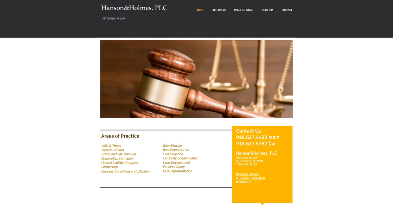 Hanson and Holmes - Tulsa, OK office in Tulsa, Oklahoma