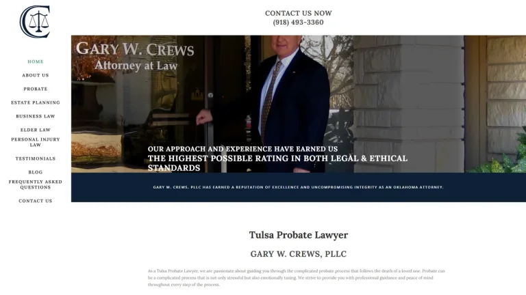 Gary W. Crews, PLLC - Tulsa, OK - Attorney in Tulsa