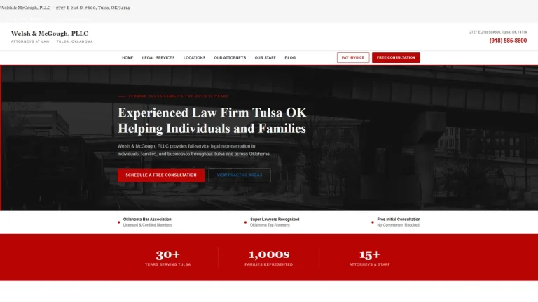Welsh & McGough, PLLC - Tulsa, OK - Attorney in Tulsa