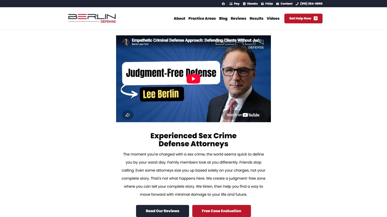 Berlin Law Firm, PLLC - Tulsa, OK office in Tulsa, Oklahoma