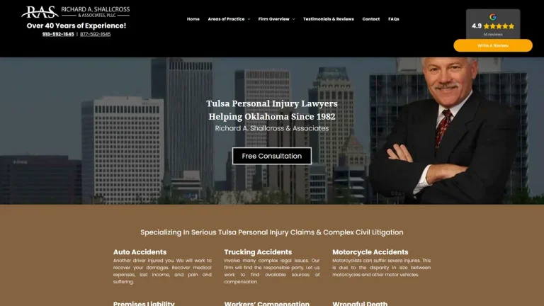 Richard A. Shallcross & Associates, PLLC - Tulsa, OK - Attorney in Tulsa