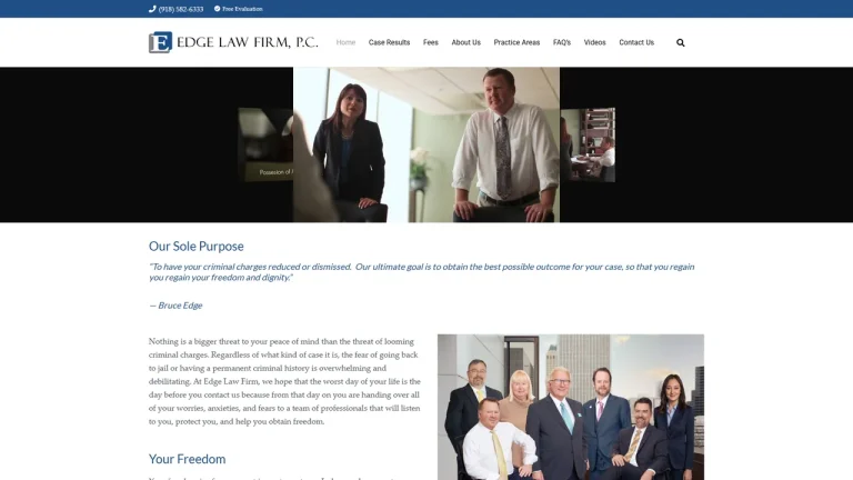 Edge Criminal Defense - Tulsa, OK - Attorney in Tulsa