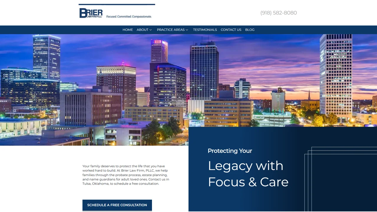 Brier Law Firm, PLLC - Tulsa, OK office in Tulsa, Oklahoma