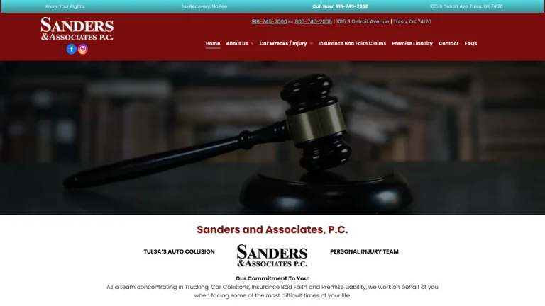 Sanders & Associates, P.C. - Tulsa, OK - Attorney in Tulsa