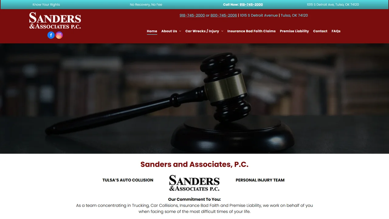 Sanders & Associates, P.C. - Tulsa, OK office in Tulsa, Oklahoma