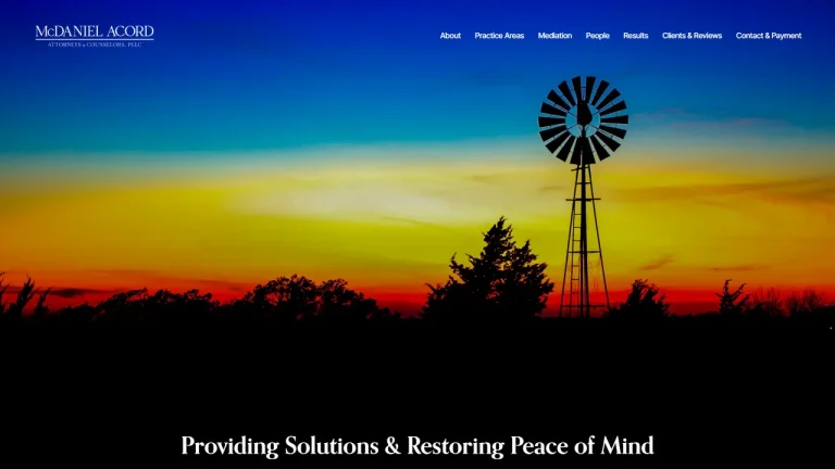 McDaniel Acord, PLLC - Tulsa, OK - Attorney in Tulsa