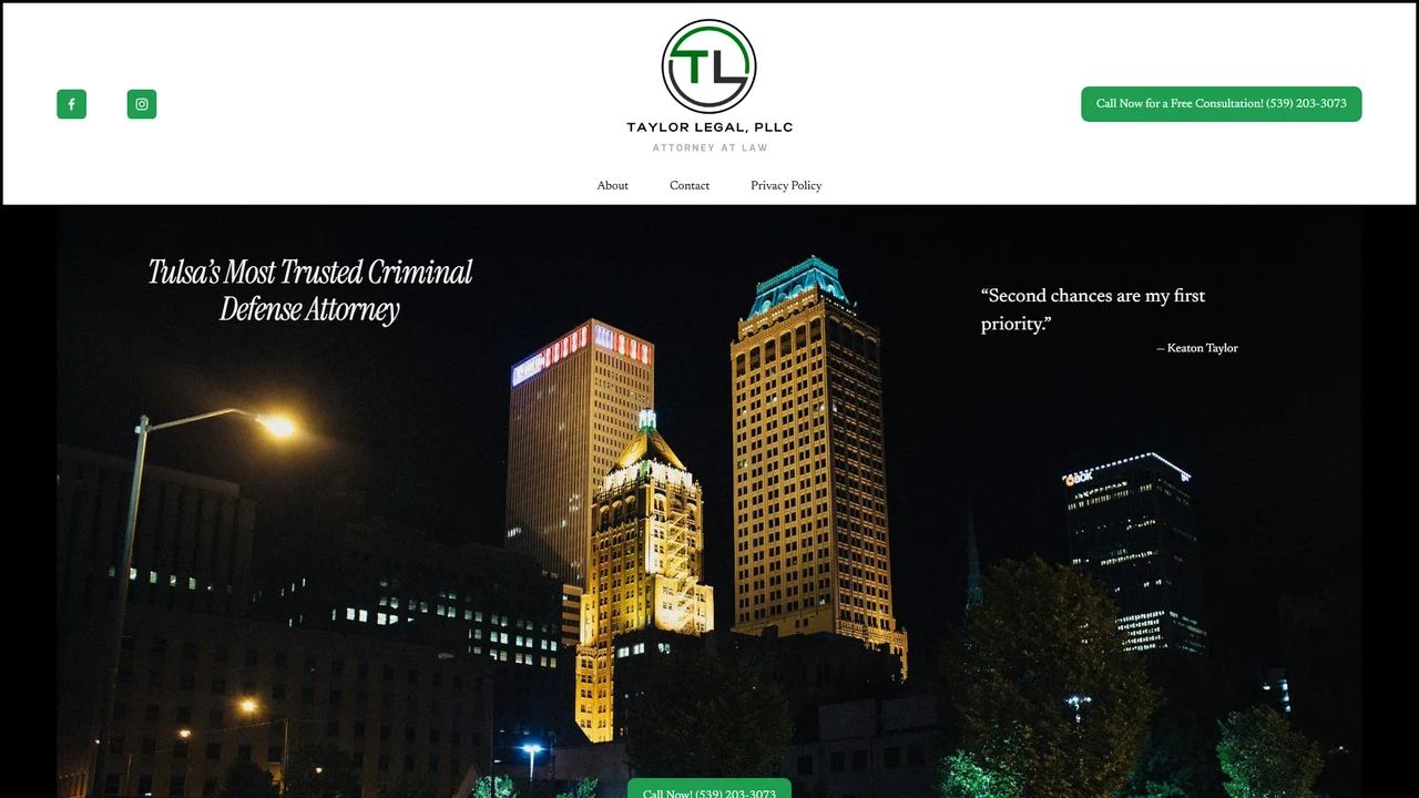 Keaton A. Taylor, Attorney at Law - Tulsa, OK office in Tulsa, Oklahoma