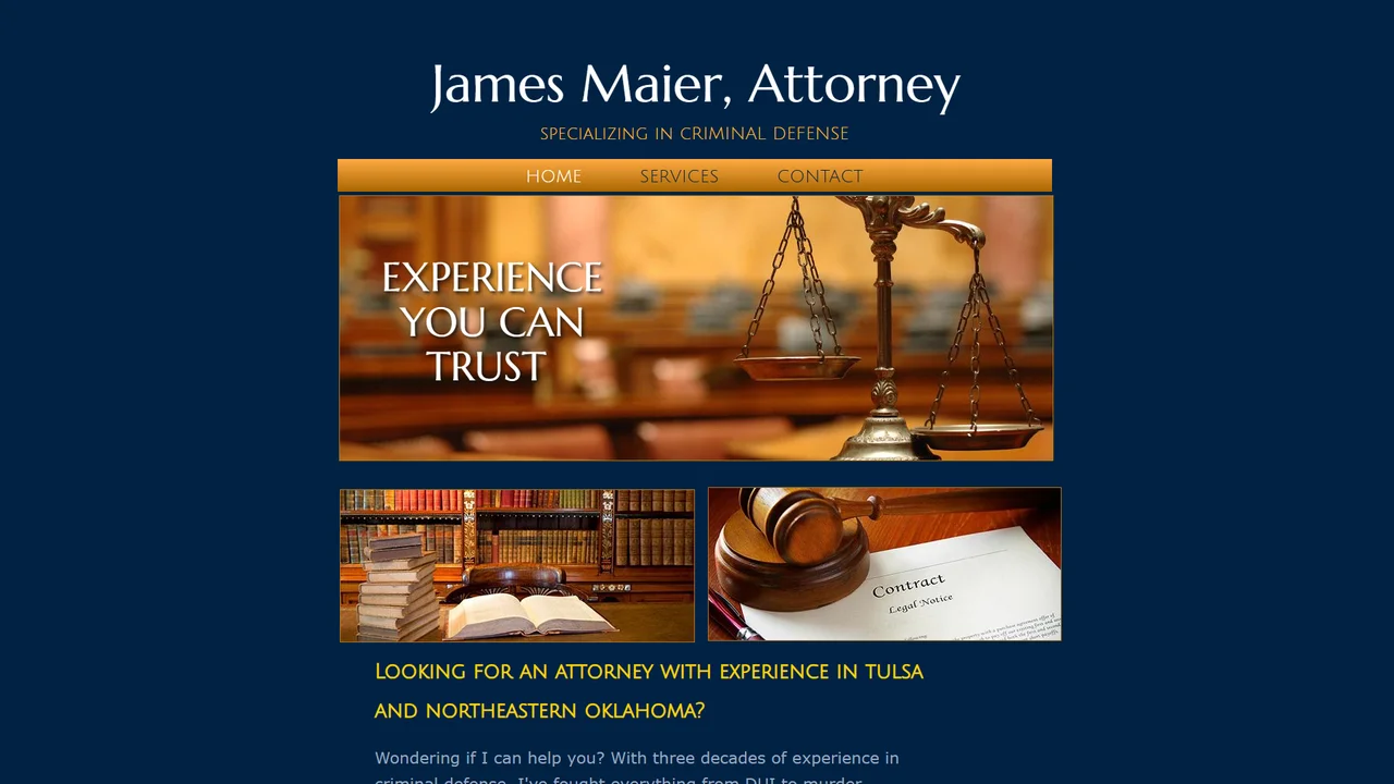 James Maier, Criminal Defense Attorney - Tulsa, OK office in Tulsa, Oklahoma