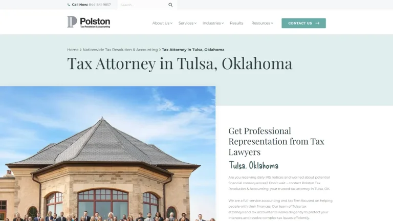 Polston Tax Resolution & Accounting - Tulsa, OK - Attorney in Tulsa