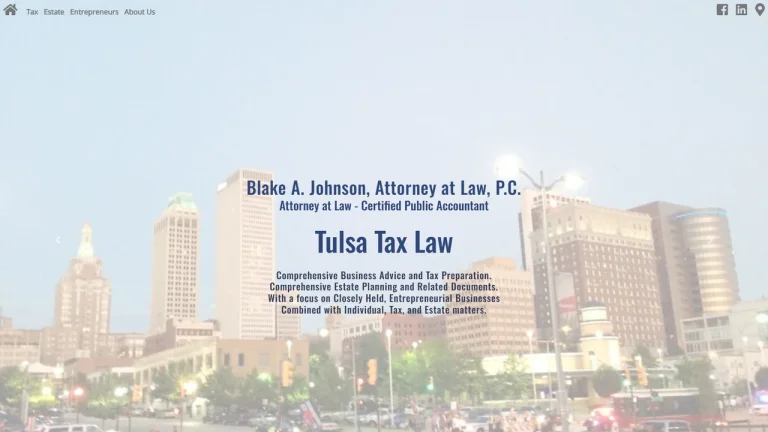Blake A. Johnson, Attorney at Law, PC - Tulsa, OK - Attorney in Tulsa
