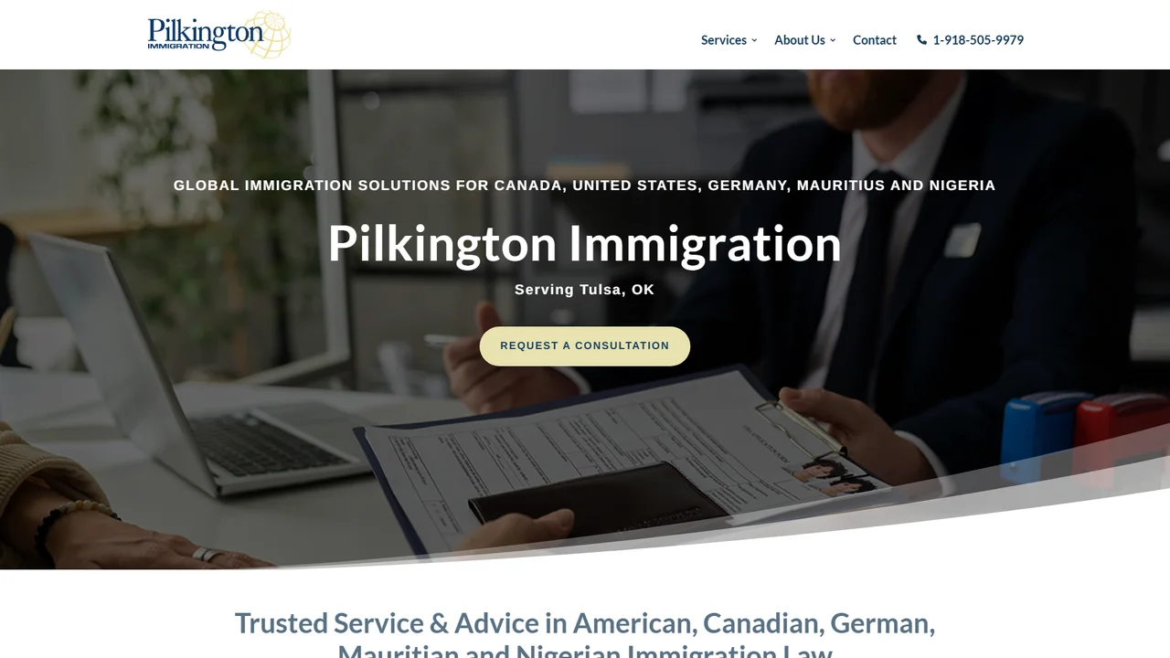 Pilkington Immigration - Tulsa, OK office in Tulsa, Oklahoma