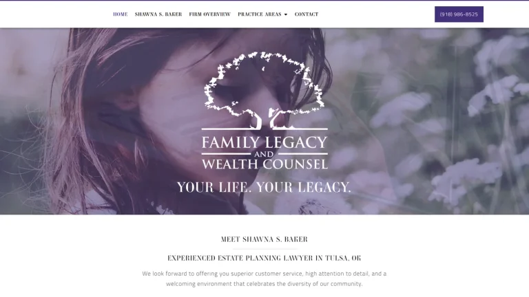 Family Legacy and Wealth Counsel - Tulsa, OK - Attorney in Tulsa
