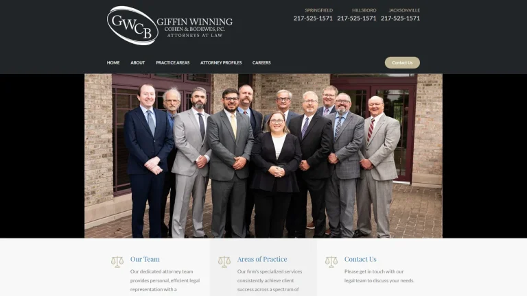 Giffin Winning Cohen and Bodewes P.C. - Springfield, IL - Attorney in Springfield, IL