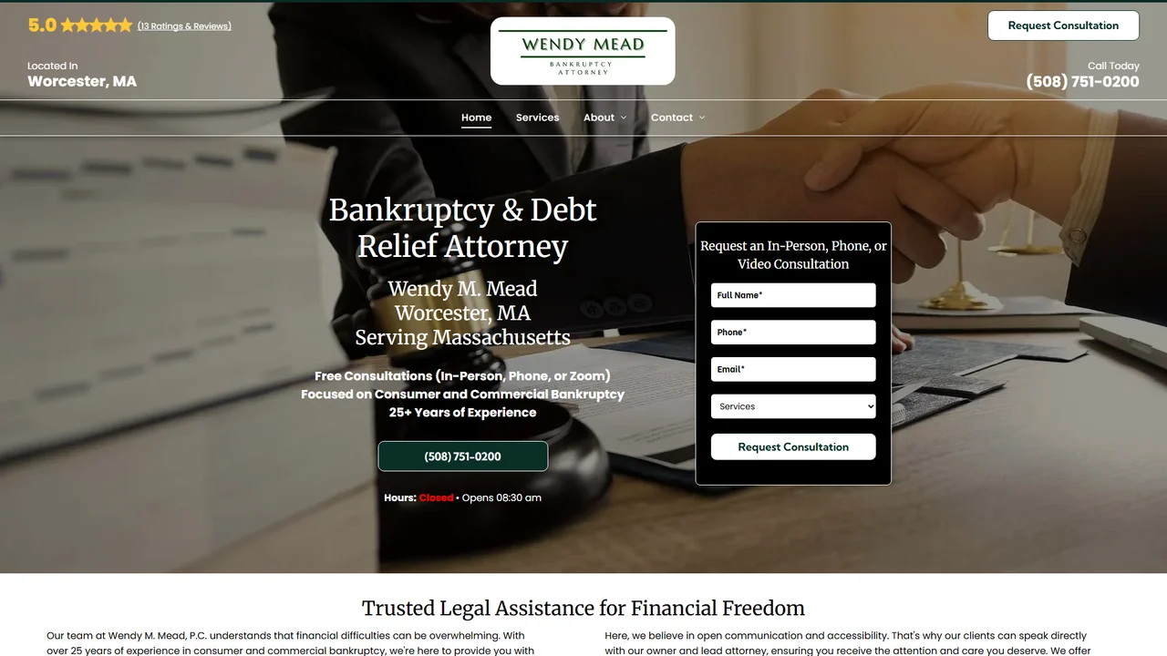 Wendy M. Mead, Attorney at Law - Worcester, MA office in Worcester, Massachusetts