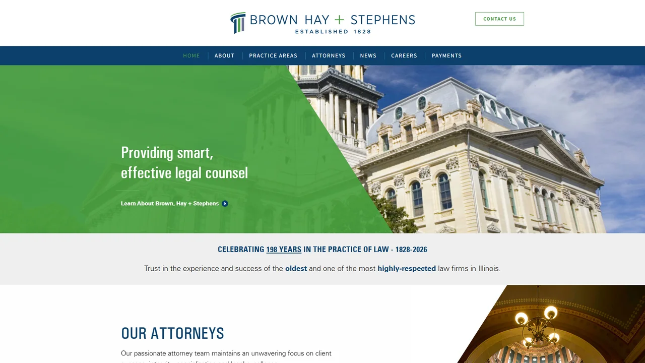 Brown Hay and Stephens - Springfield, IL office in Springfield, IL, Illinois