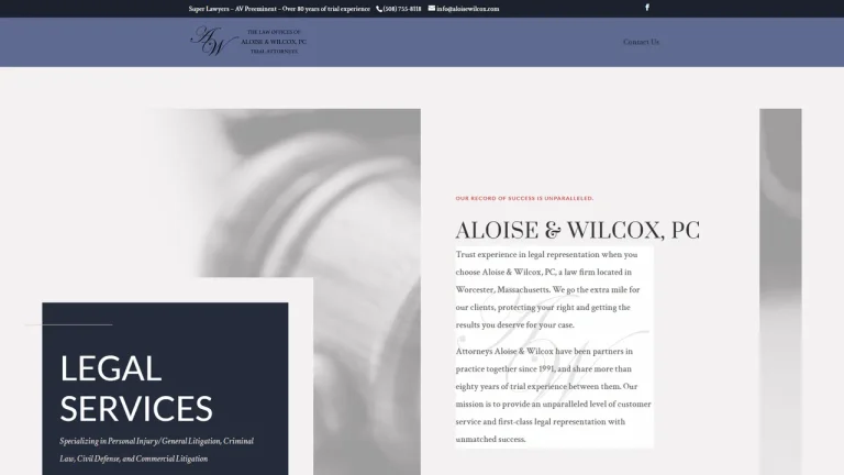 Aloise & Wilcox PC - Worcester, MA - Attorney in Worcester