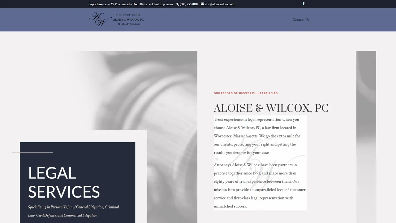 Aloise & Wilcox PC - Worcester, MA office in Worcester, Massachusetts