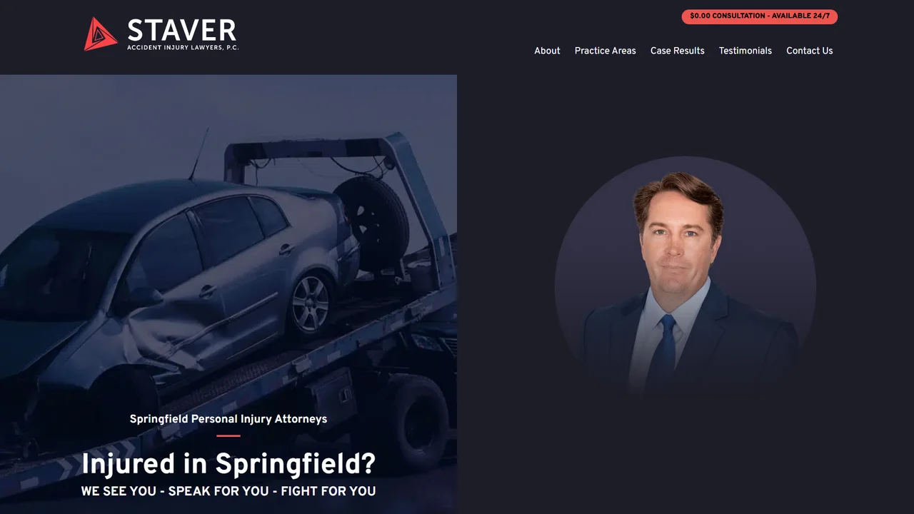 Staver Accident Injury Lawyers, P.C. - Springfield, IL office in Springfield, IL, Illinois