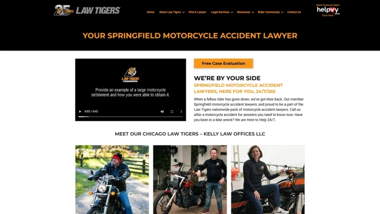 Law Tigers Motorcycle Accident Lawyers - Springfield, IL - Attorney in Springfield, IL