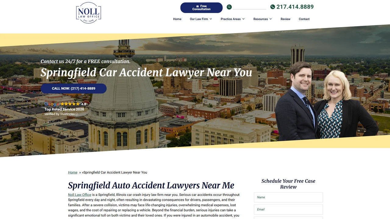 Noll Law Office Springfield Car Accident Lawyer - Springfield, IL office in Springfield, IL, Illinois