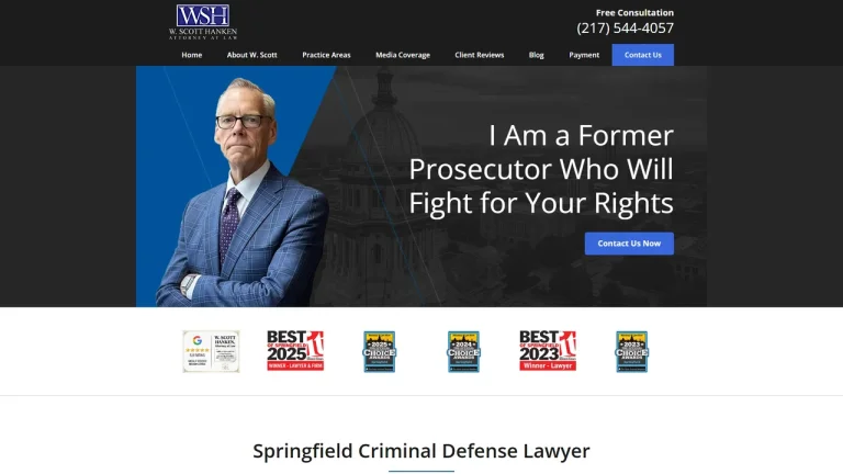 W. Scott Hanken, Attorney at Law - Springfield, IL - Attorney in Springfield, IL