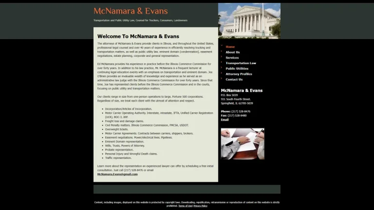 McNamara & Evans - Springfield, IL - Attorney in Springfield, IL