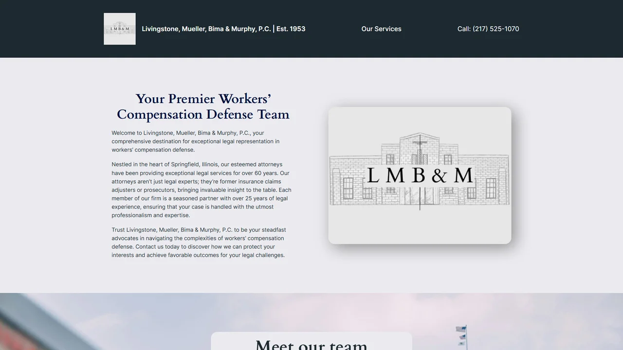 Livingstone, Mueller, Bima & Murphy, P.C. - Springfield, IL office in Springfield, IL, Illinois