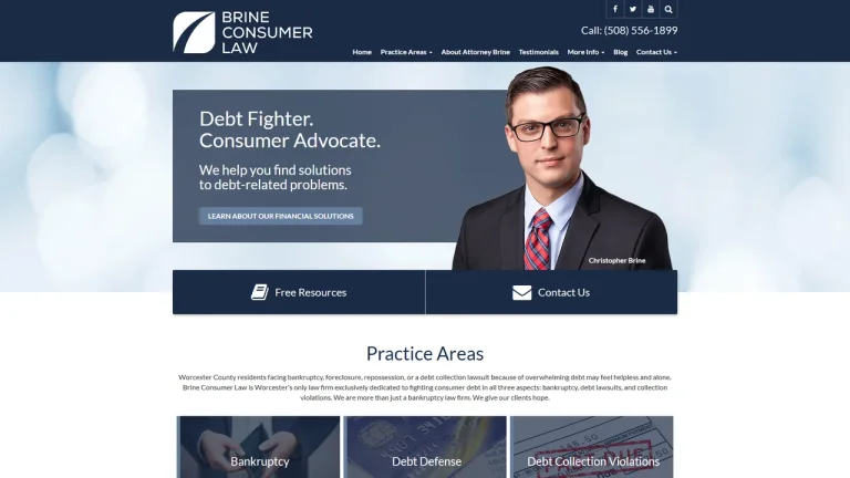 Brine Consumer Law - Worcester, MA - Attorney in Worcester