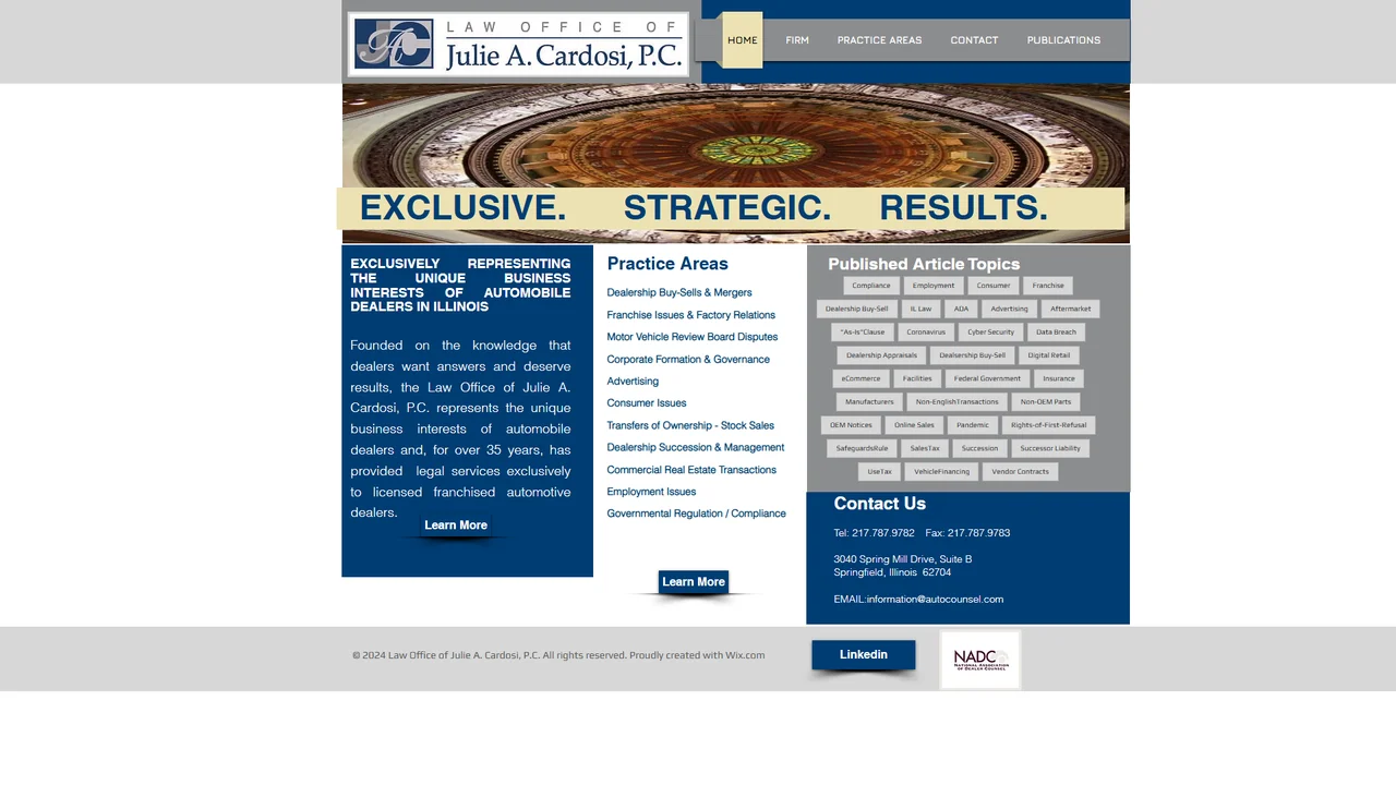 Law Office of Julie A. Cardosi, P.C. - Springfield, IL office in Springfield, IL, Illinois