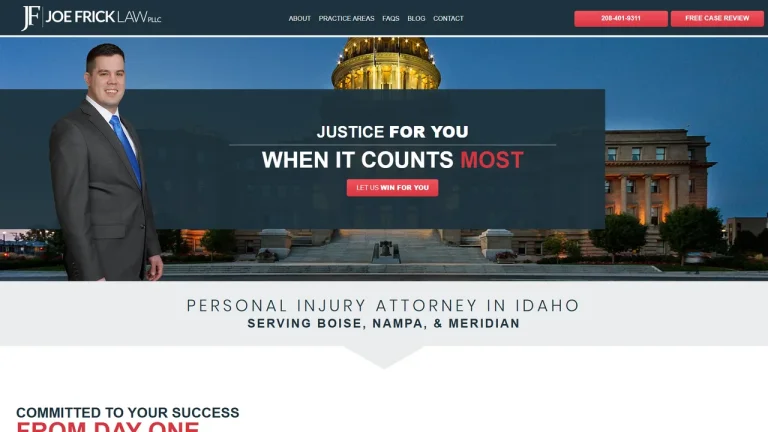 Joe Frick Law, PLLC - Meridian, ID - Attorney in Meridian