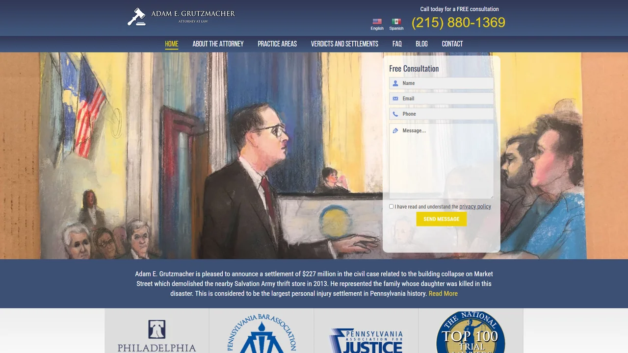 Grutzmacher Law Firm - Philadelphia, PA office in Philadelphia, Pennsylvania