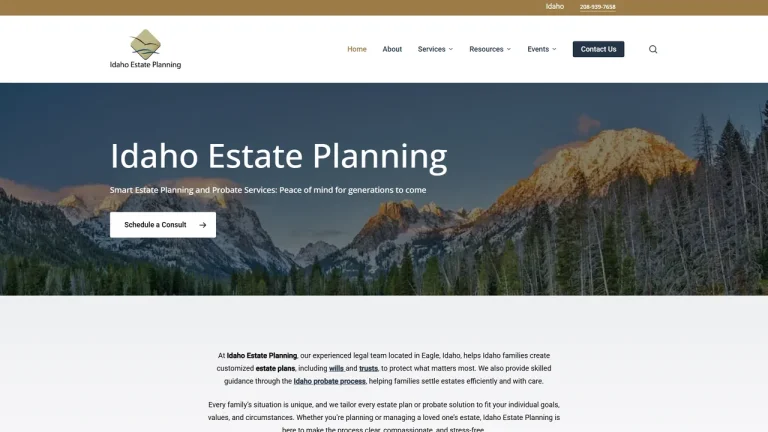 Idaho Estate Planning - Meridian, ID - Attorney in Meridian