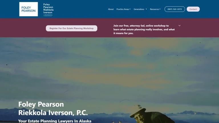 Foley Pearson Riekkola Iverson, P.C. - Anchorage, AK - Attorney in Anchorage