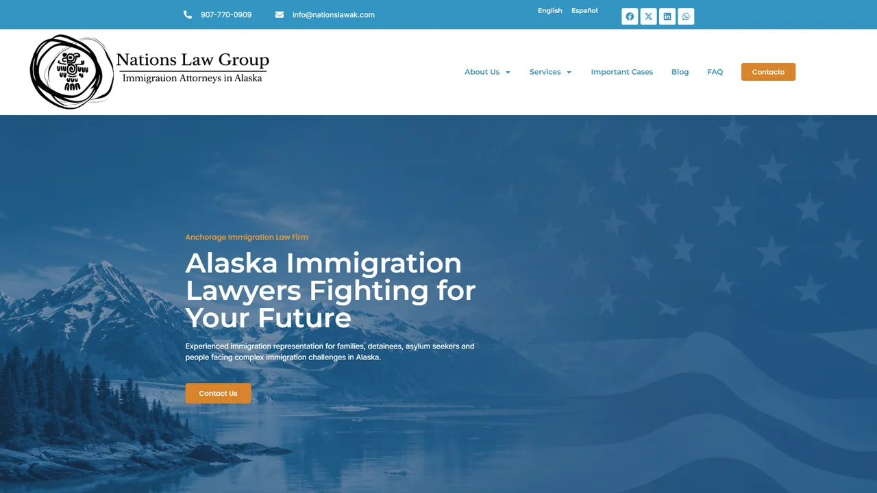 Alaska Immigration Lawyers Nations Law Group - Anchorage, AK office in Anchorage, Alaska