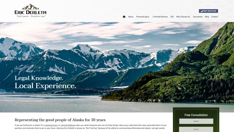 Eric Derleth Trial Lawyer - Anchorage, AK - Attorney in Anchorage