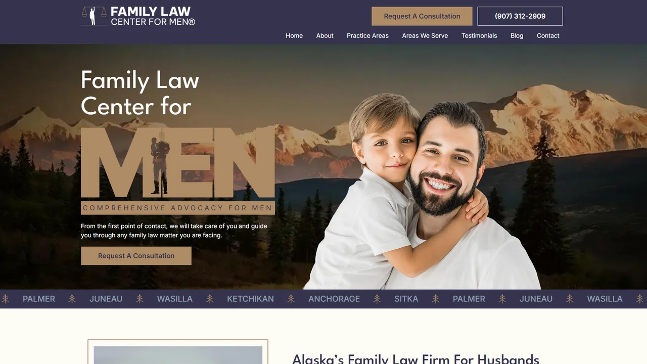 Family Law Center for Men - Anchorage, AK office in Anchorage, Alaska