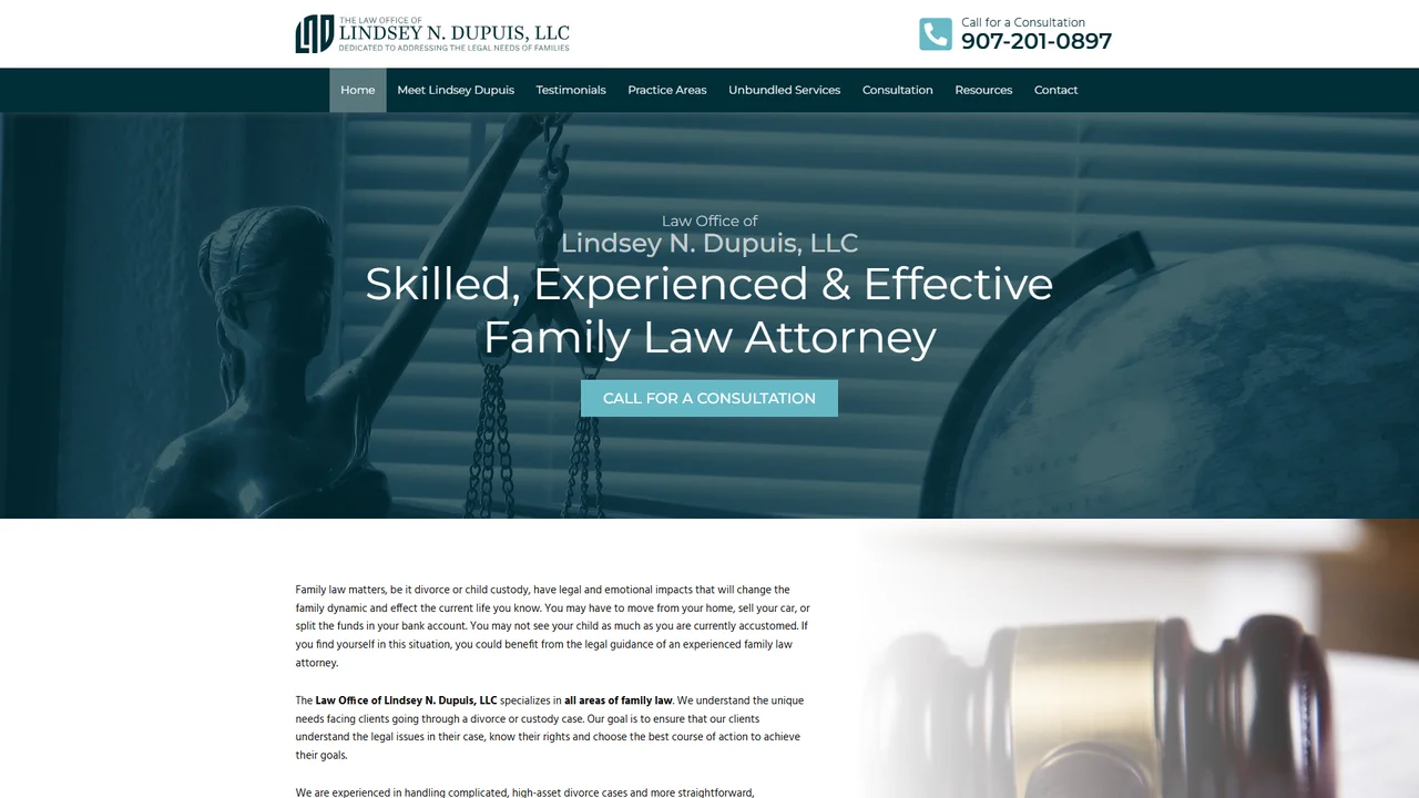 Law Office of Lindsey N. Dupuis, LLC - Anchorage, AK office in Anchorage, Alaska